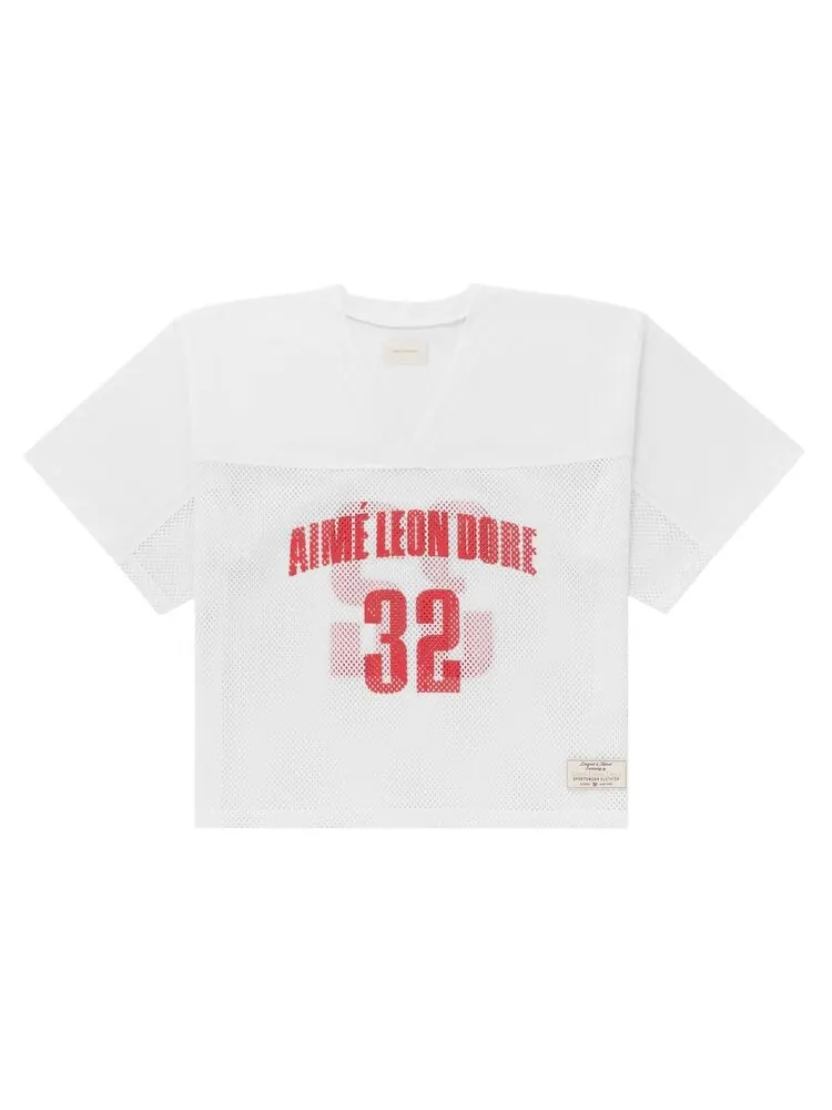 Джерси Aimé Leon Dore Cropped Practice 'Bright White' — изображение 1 из 1, белый