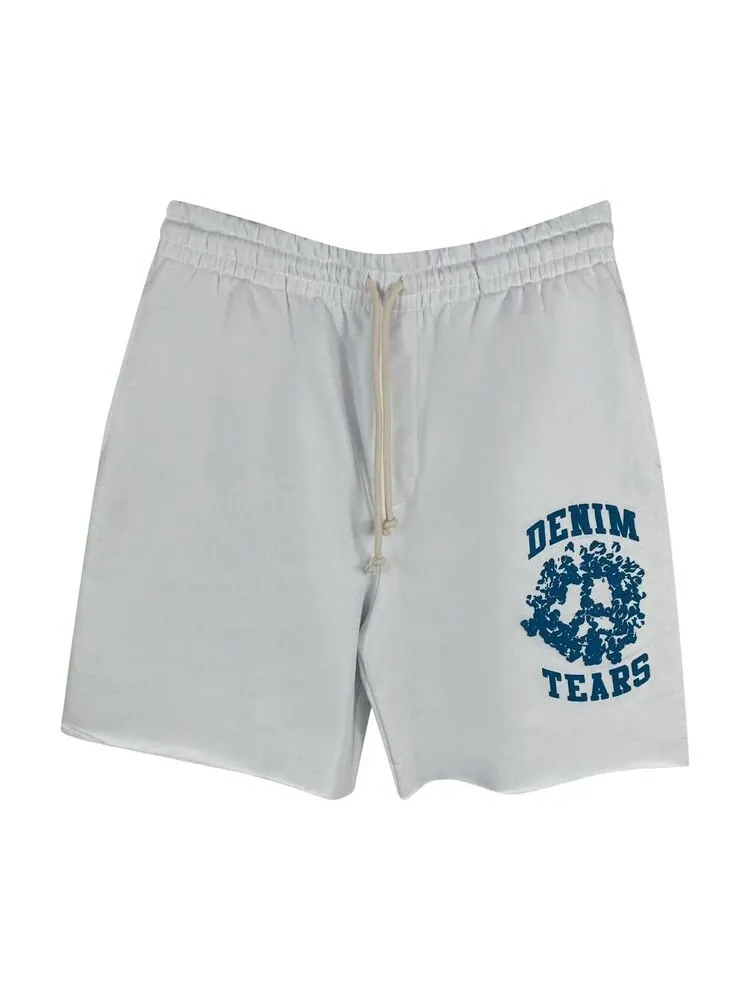 Шорты Denim Tears Denim University Sweat Shorts White — изображение 1 из 2, белый