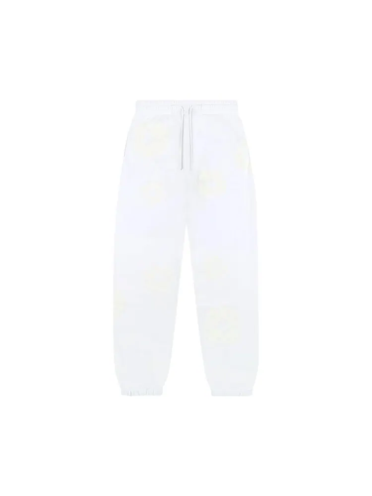 Спортивные брюки Denim Tears Mono Cotton Wreath Sweatpants — изображение 1 из 2, белый