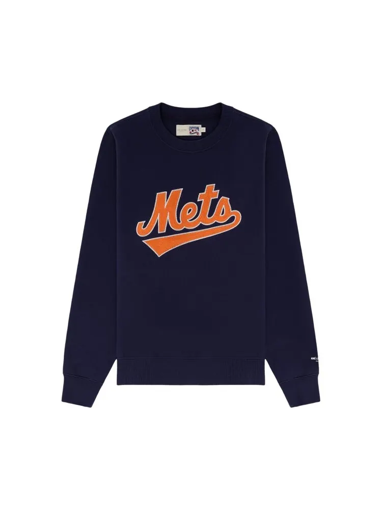 Толстовка Aimé Leon Dore x New York Mets Chainstitch Crewneck Sweatshirt — изображение 1 из 1, затмение