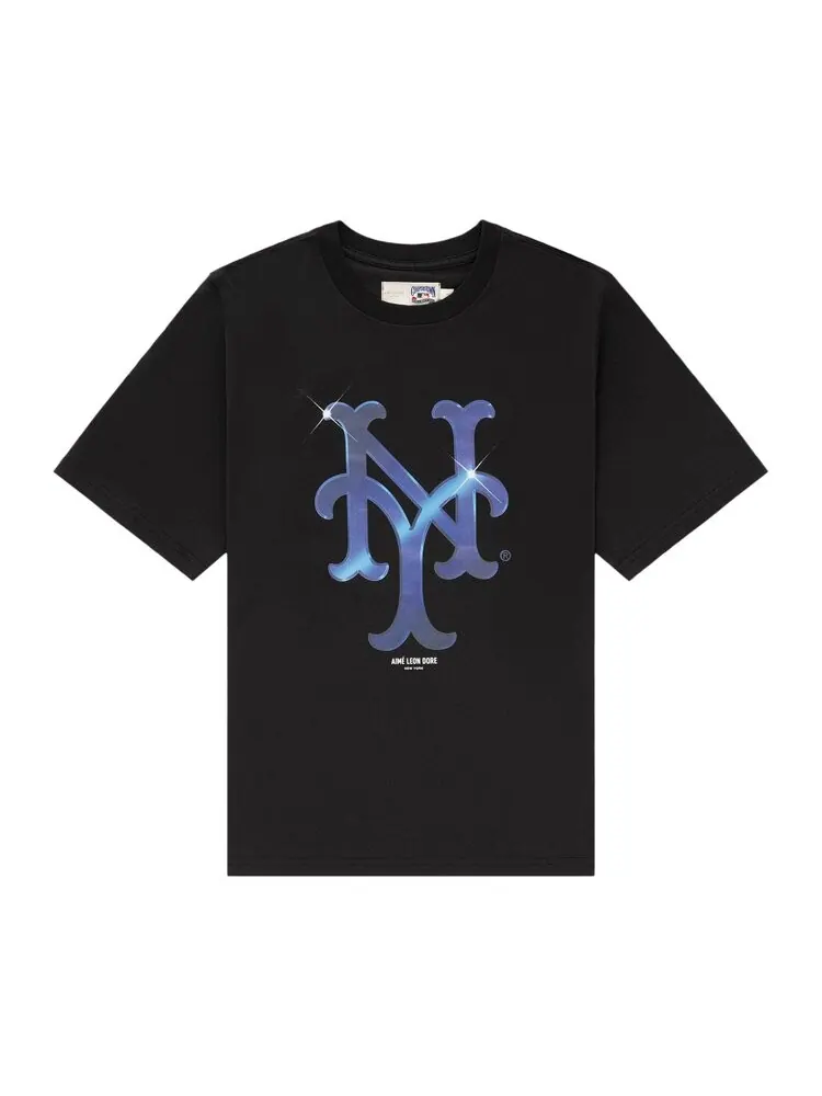 Футболка Aimé Leon Dore x New York Mets Logo Tee — изображение 1 из 1, черный