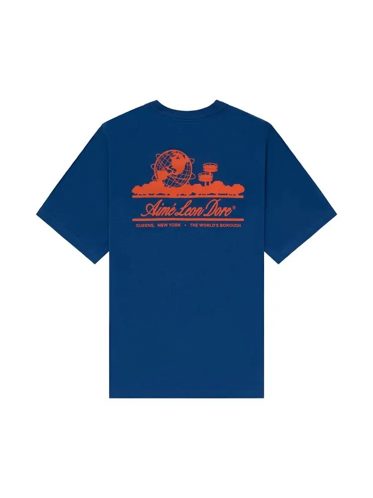 Футболка Aimé Leon Dore x New York Mets Unisphere Tee — изображение 2 из 2, лимож