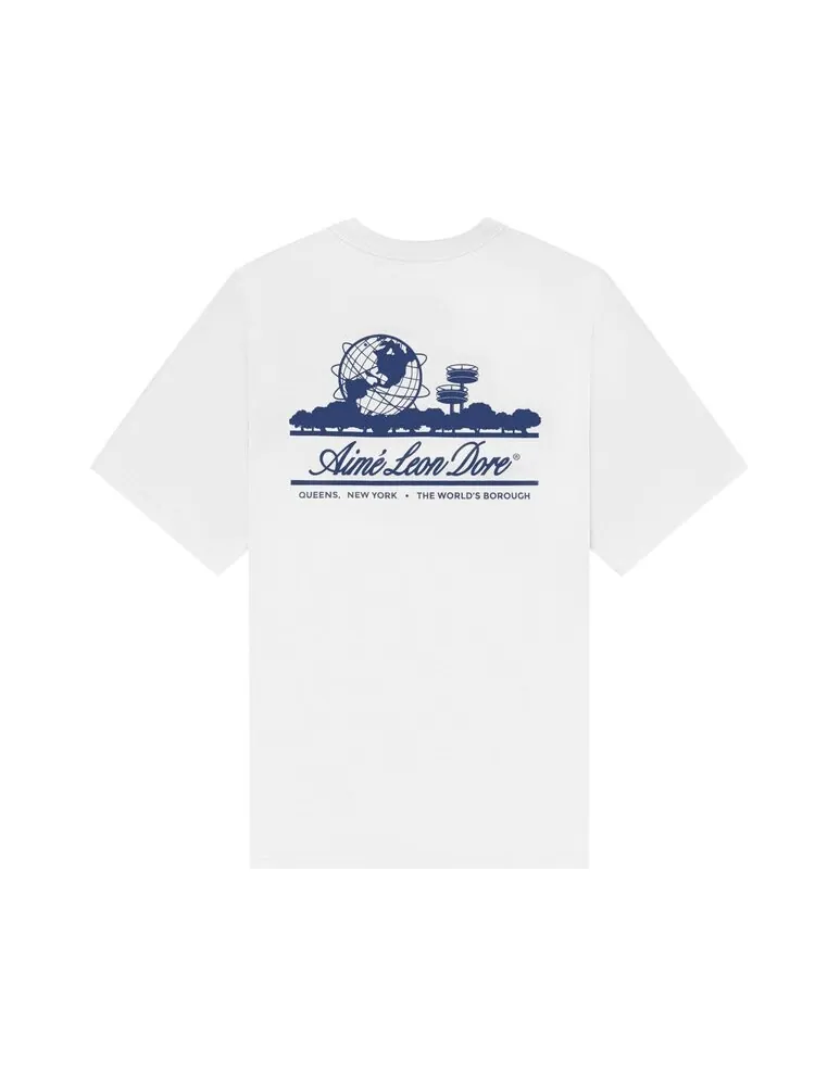 Футболка Aimé Leon Dore x New York Mets Unisphere Tee — изображение 2 из 2, белый