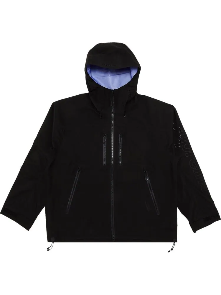 Куртка Supreme GORE-TEX Taped Seam Shell 'Black' — изображение 1 из 3, черный