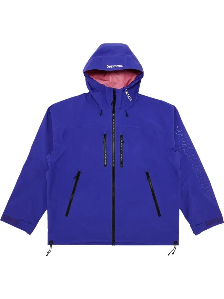 Куртка Supreme GORE-TEX Taped Seam Shell 'Purple' — изображение 1 из 3, фиолетовый