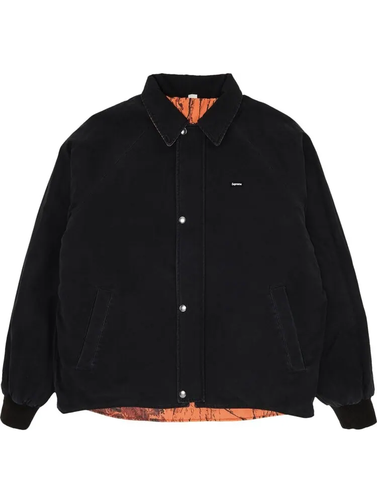 Куртка Supreme x RealTree Reversible Quilted Work 'Black' — изображение 1 из 4, черный