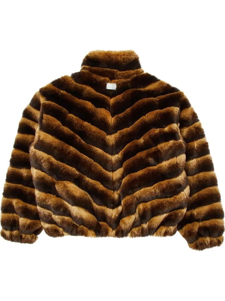 Куртка Supreme Faux Fur 'Brown' — изображение 2 из 3, коричневый