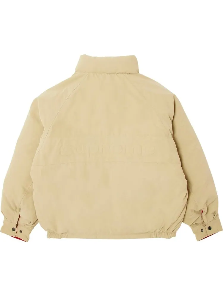 Куртка Supreme Reversible Down Puffer 'Tan' — изображение 2 из 4, загар