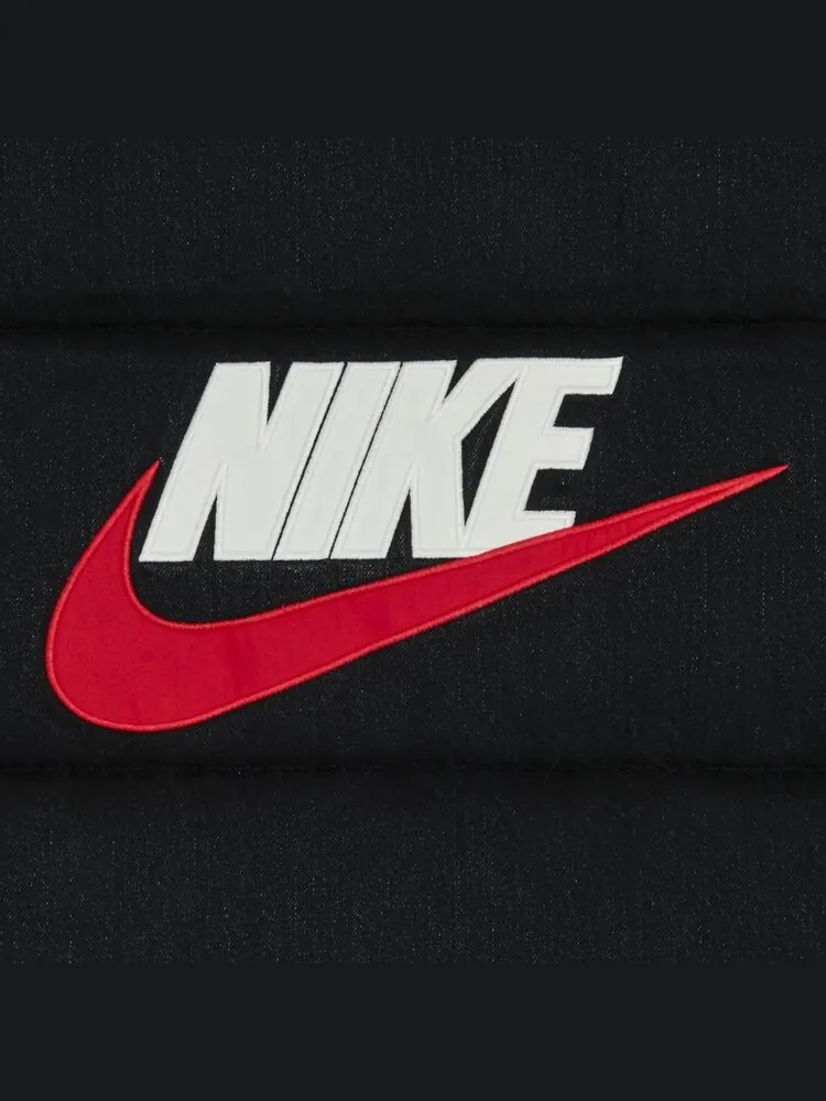 Жилет Supreme x Nike Denim Puffer Vest — изображение 3 из 3, черный