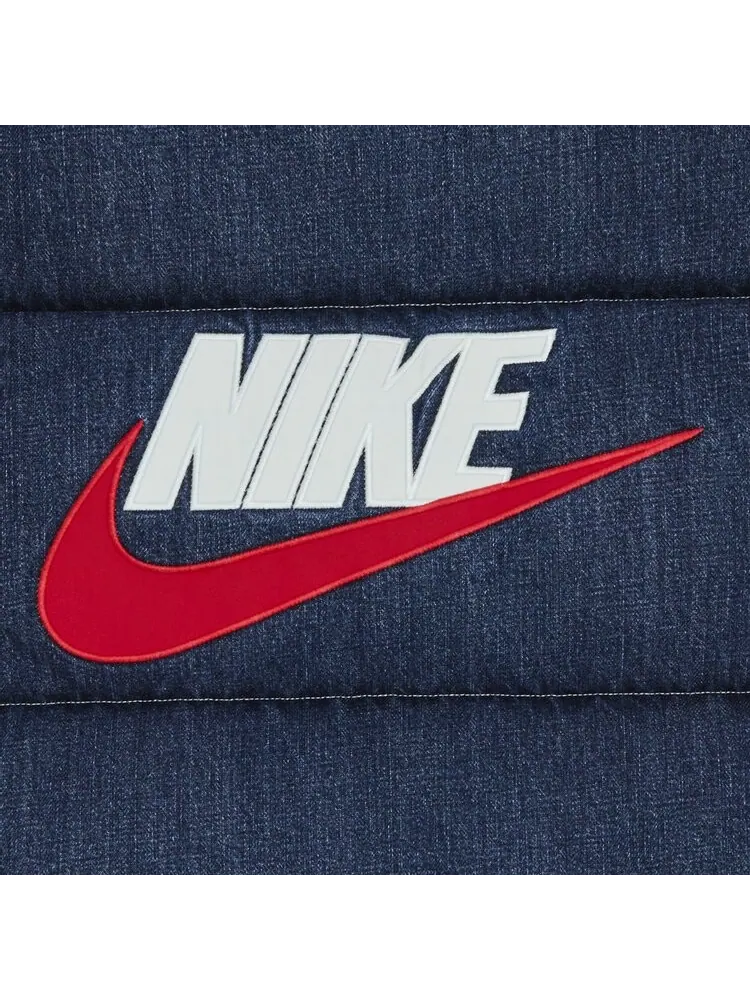 Жилет Supreme x Nike Denim Puffer Vest — изображение 3 из 3, синий