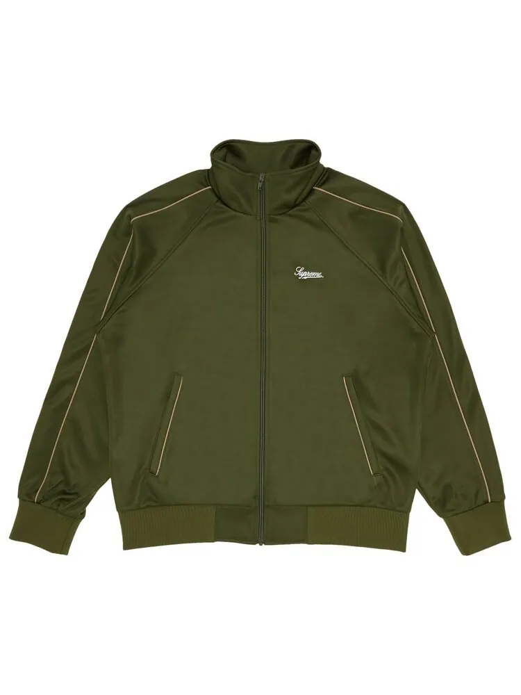 Куртка Supreme Tricot Track Jacket — изображение 1 из 3, зеленый