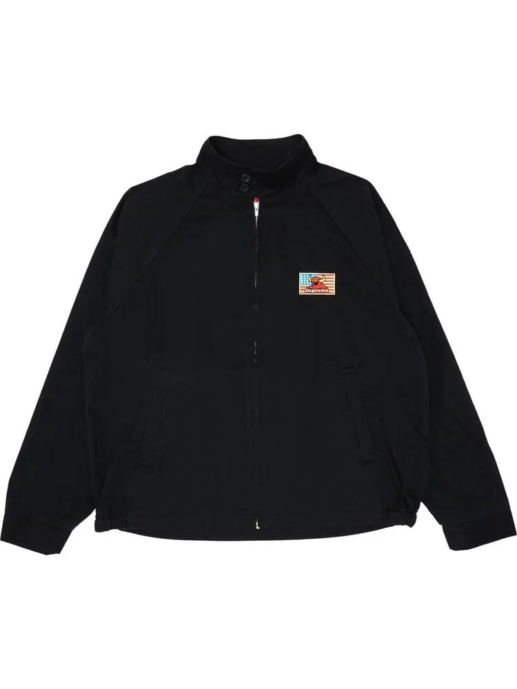 Куртка Supreme x Toy Machine Harrington 'Black' — изображение 1 из 3, черный