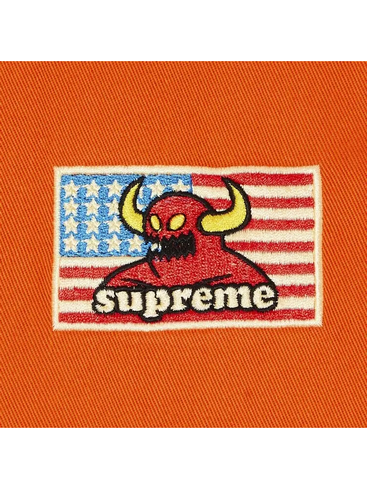 Куртка Supreme x Toy Machine Harrington 'Bright Orange' — изображение 3 из 3, оранжевый