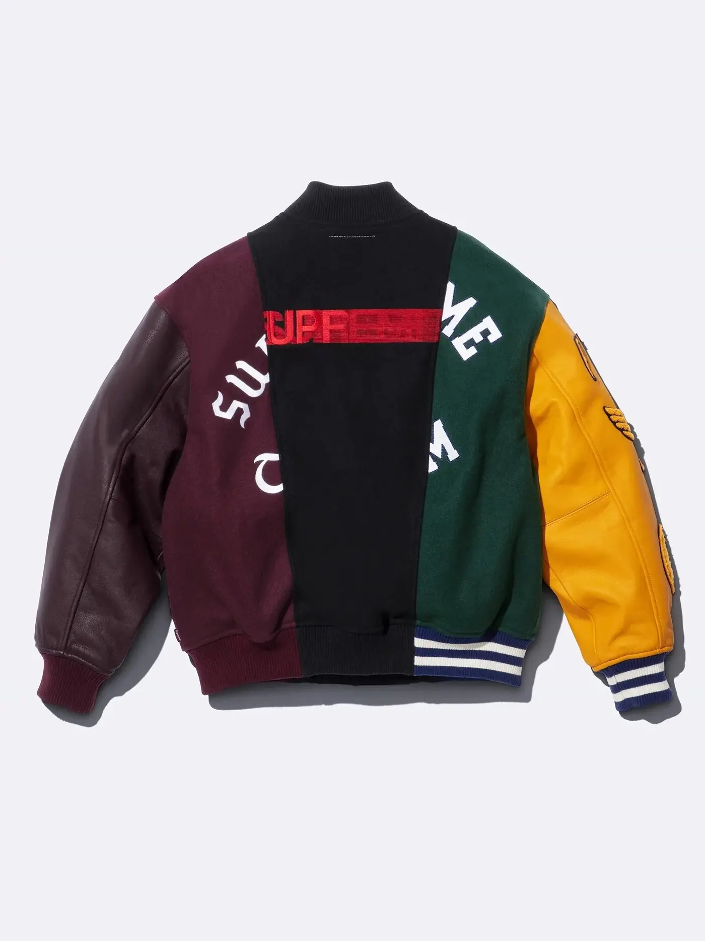 Бомбер Supreme x MM6 Maison Margiela Split Varsity — изображение 2 из 6, мульти