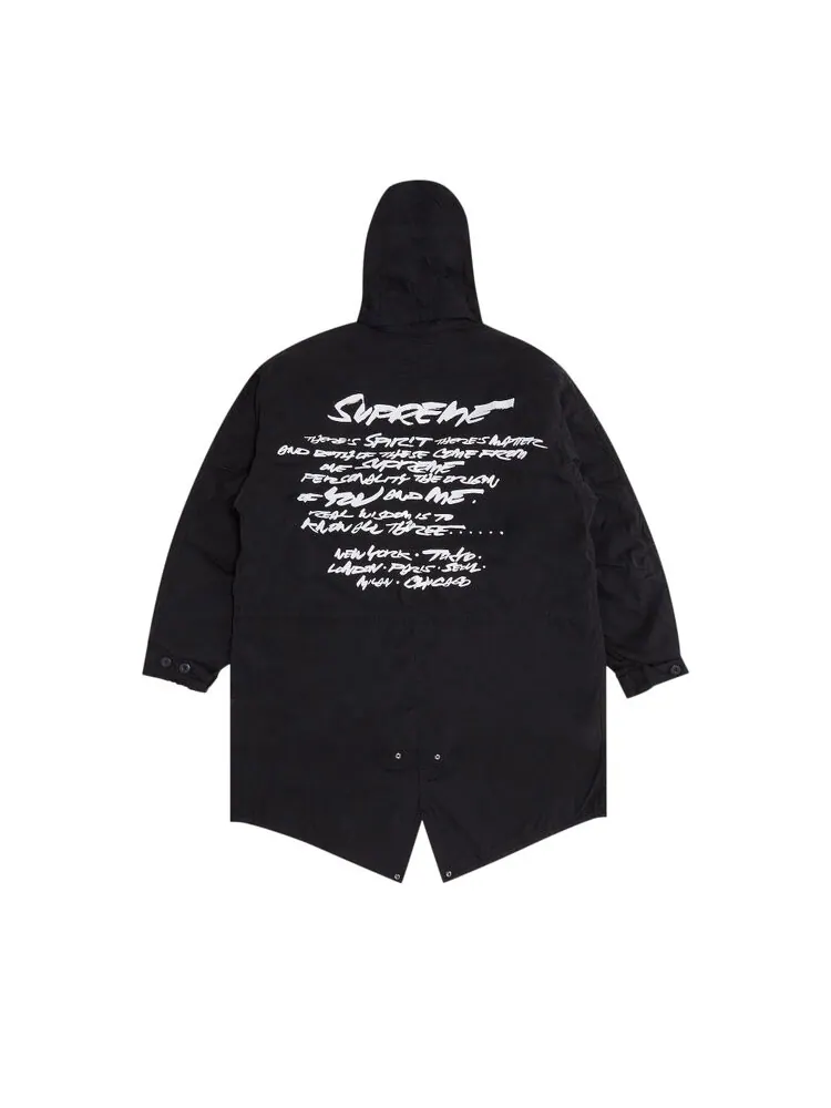 Парка Supreme Futura Fishtail Parka — изображение 2 из 3, черный