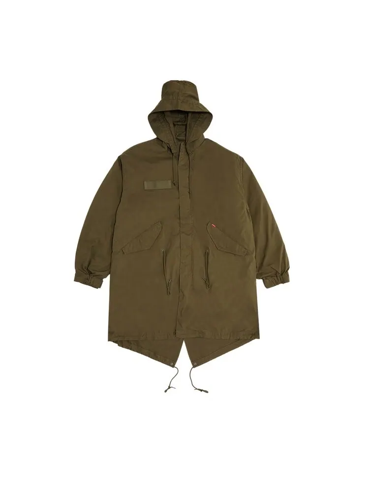 Парка Supreme Futura Fishtail Parka — изображение 1 из 3, оливковый