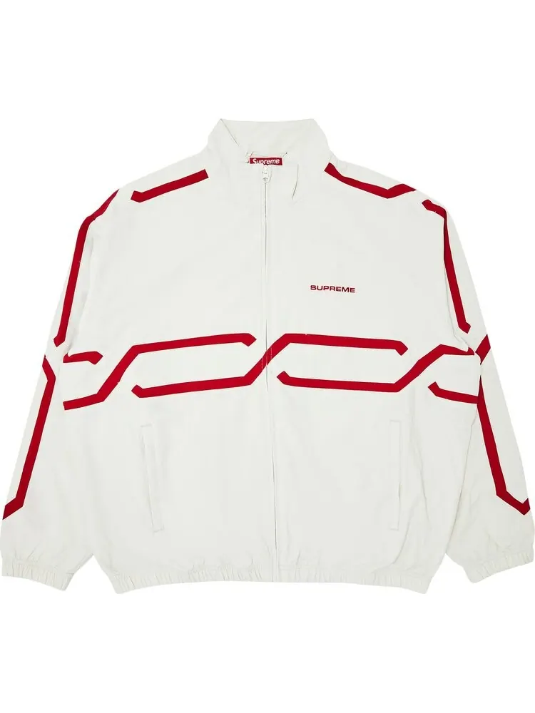 Спортивная куртка Supreme Inset Link 'Light Grey' — изображение 1 из 3, серый