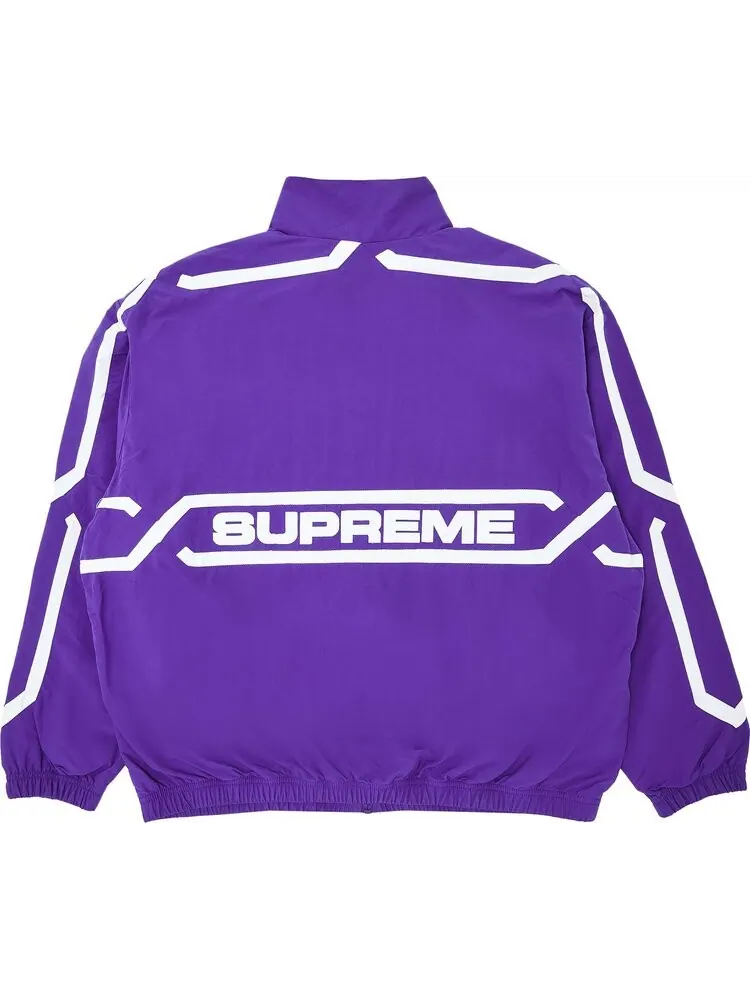 Спортивная куртка Supreme Inset Link 'Purple' — изображение 2 из 3, фиолетовый