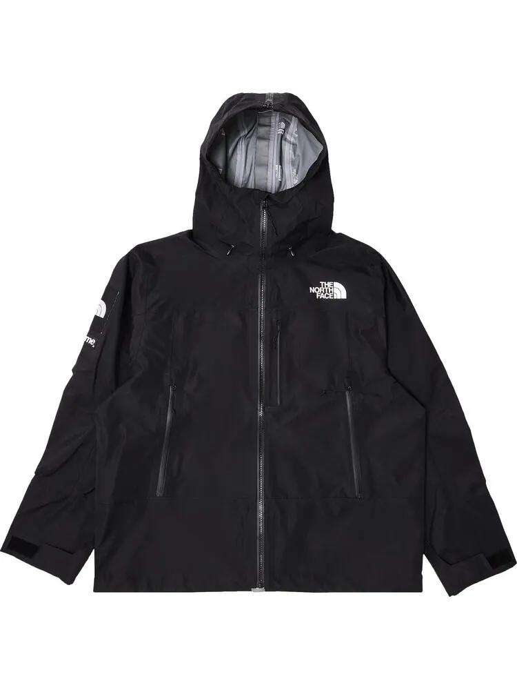 Куртка Supreme x The North Face Split Taped Seam Shell 'Black' — изображение 1 из 3, черный