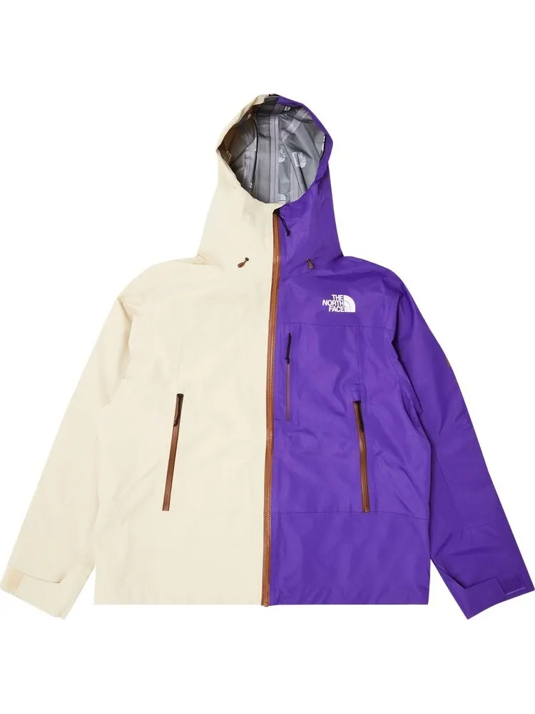 Куртка Supreme x The North Face Split Taped Seam Shell 'Tan' — изображение 1 из 3, загар