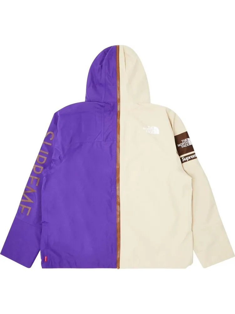 Куртка Supreme x The North Face Split Taped Seam Shell 'Tan' — изображение 2 из 3, загар
