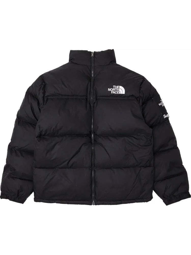 Куртка Supreme x The North Face Split Nuptse 'Black' — изображение 1 из 3, черный
