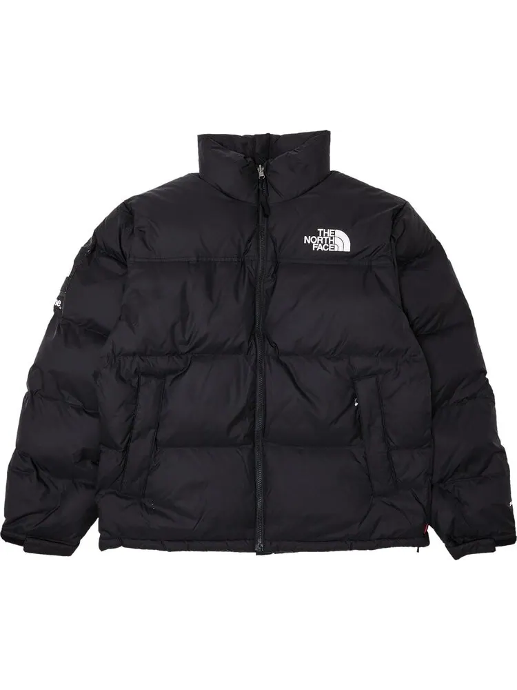 Куртка Supreme x The North Face Split Nuptse 'Black' — изображение 2 из 3, черный
