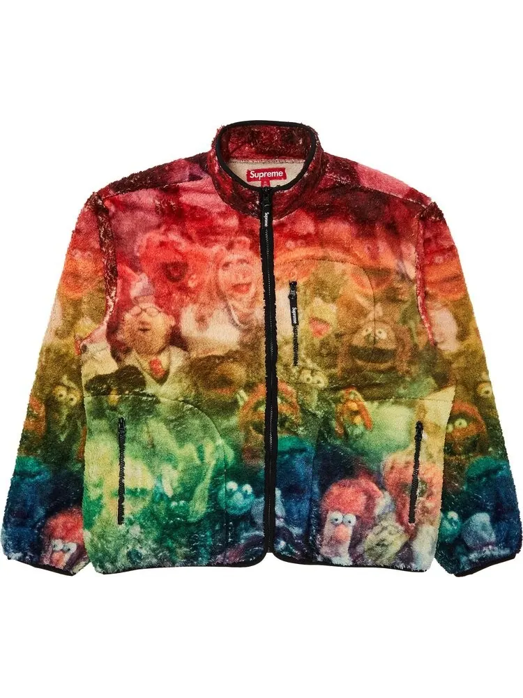 Куртка Supreme Muppets Fleece 'Multicolor' — изображение 1 из 3, мульти