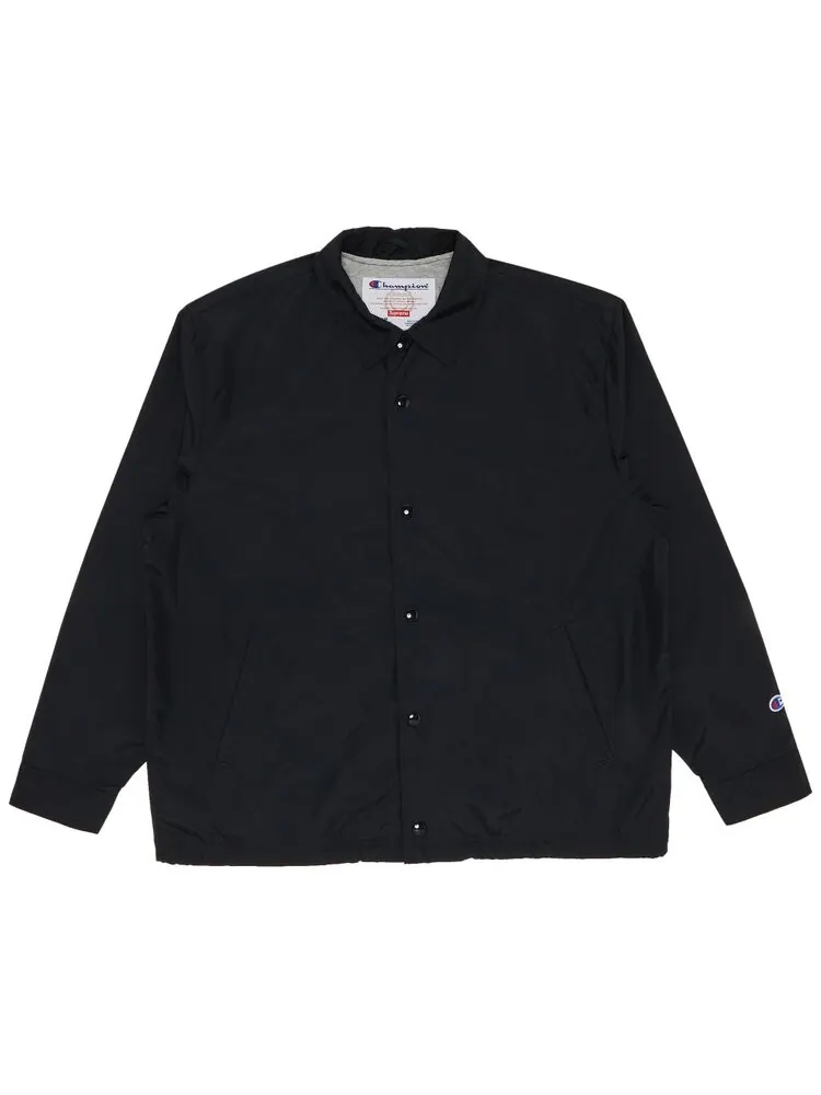 Куртка Supreme x Champion Coaches Jacket — изображение 1 из 3, черный
