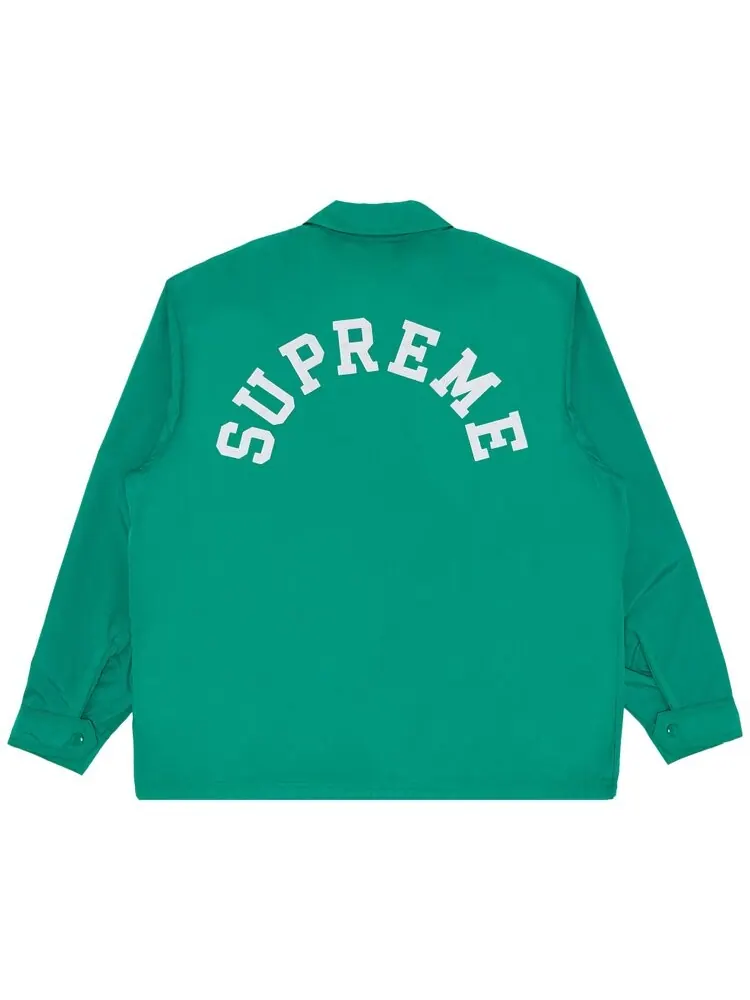 Куртка Supreme x Champion Coaches Jacket — изображение 2 из 3, зеленый