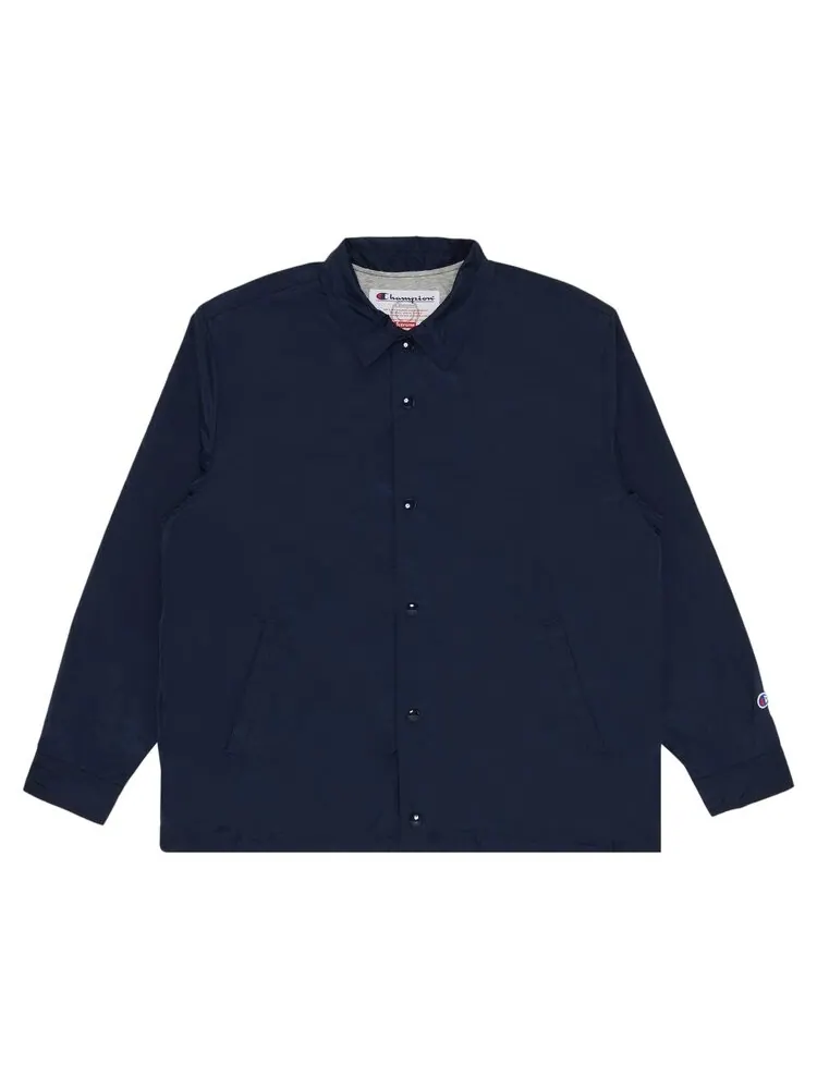 Куртка Supreme x Champion Coaches Jacket — изображение 1 из 3, синий