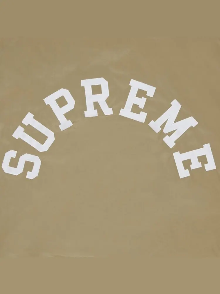 Куртка Supreme x Champion Coaches Jacket — изображение 3 из 3, бежевый