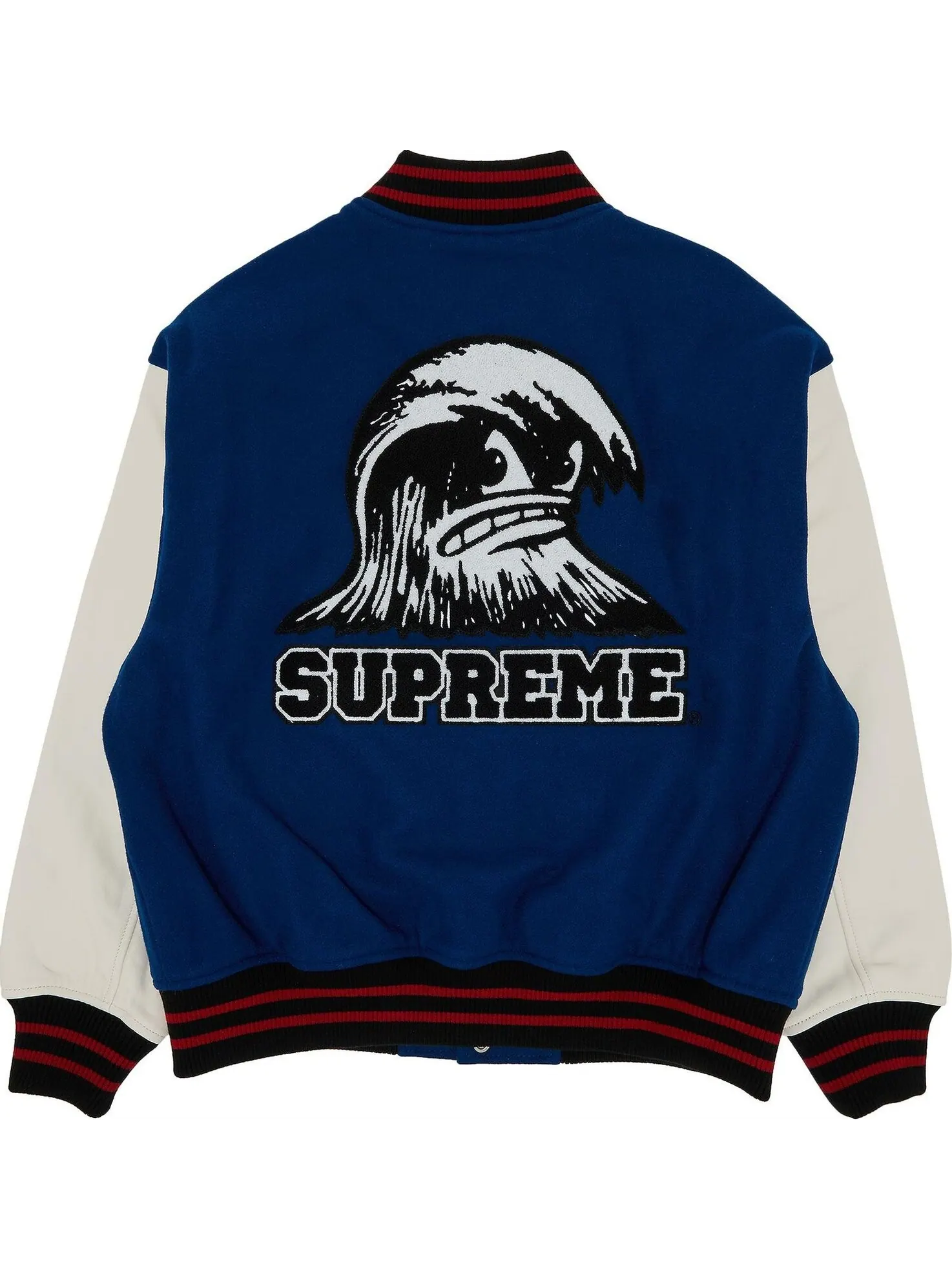 Куртка Supreme Wave Varsity — изображение 2 из 3, синий/мультиколор