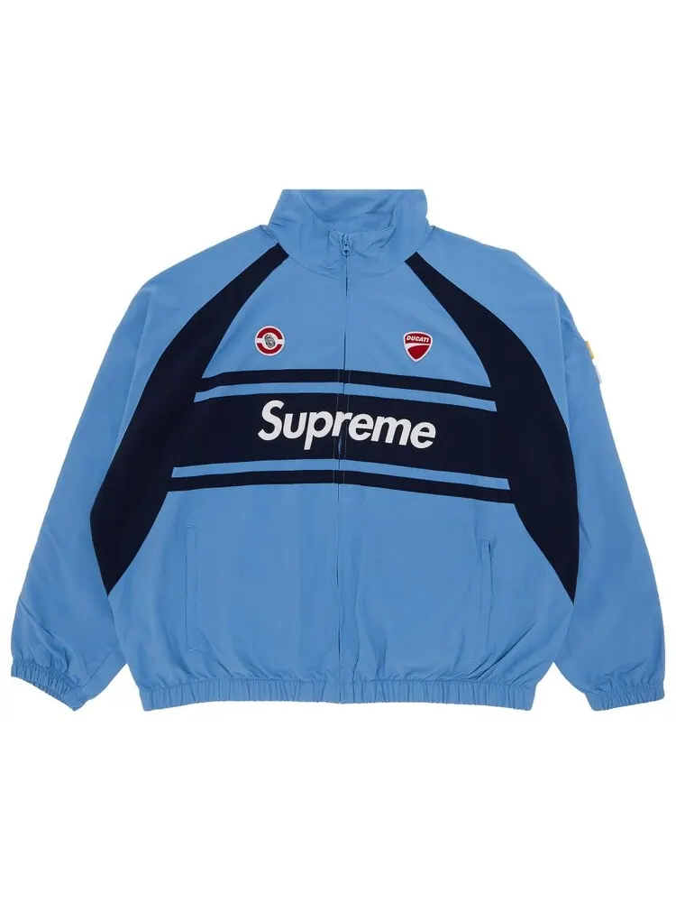 Куртка Supreme x Ducati Track Jacket — изображение 1 из 3, синий