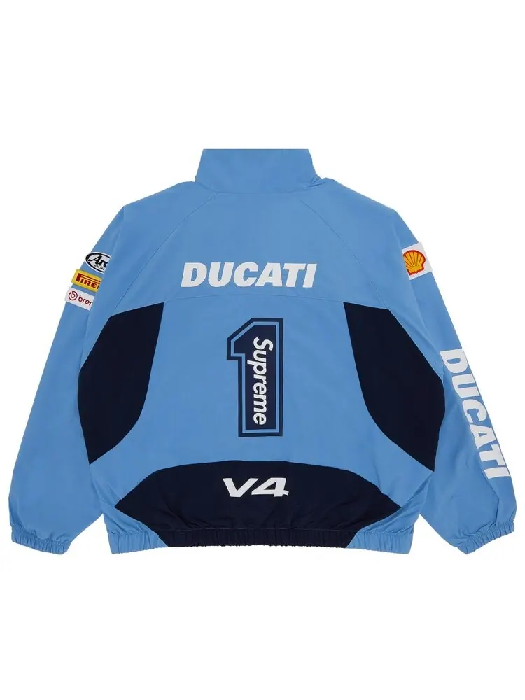 Куртка Supreme x Ducati Track Jacket — изображение 2 из 3, синий