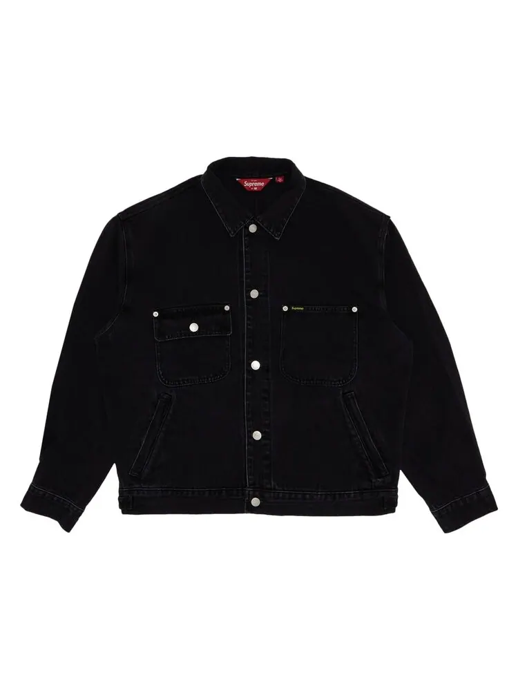 Куртка Supreme Denim Chore Trucker Jacket — изображение 1 из 3, черный