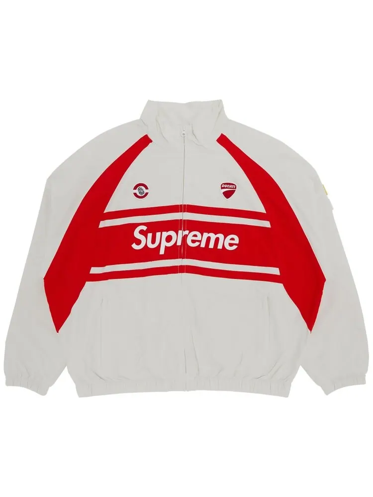 Куртка Supreme x Ducati Track Jacket — изображение 1 из 3, серый