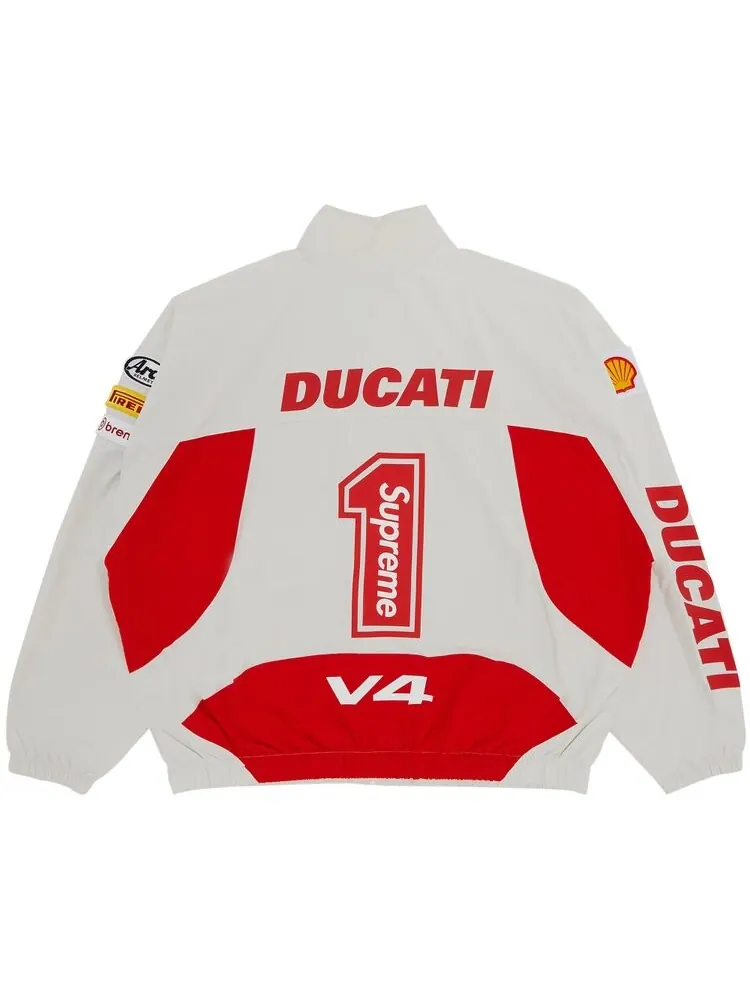 Куртка Supreme x Ducati Track Jacket — изображение 2 из 3, серый
