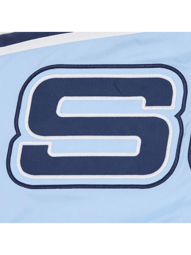 Куртка Supreme Hooded Stadium Jacket — изображение 3 из 3, синий