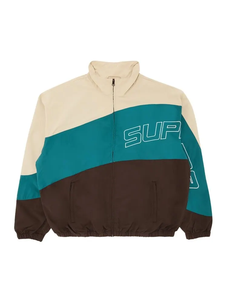 Куртка Supreme Curve Track Jacket — изображение 1 из 3, коричневый