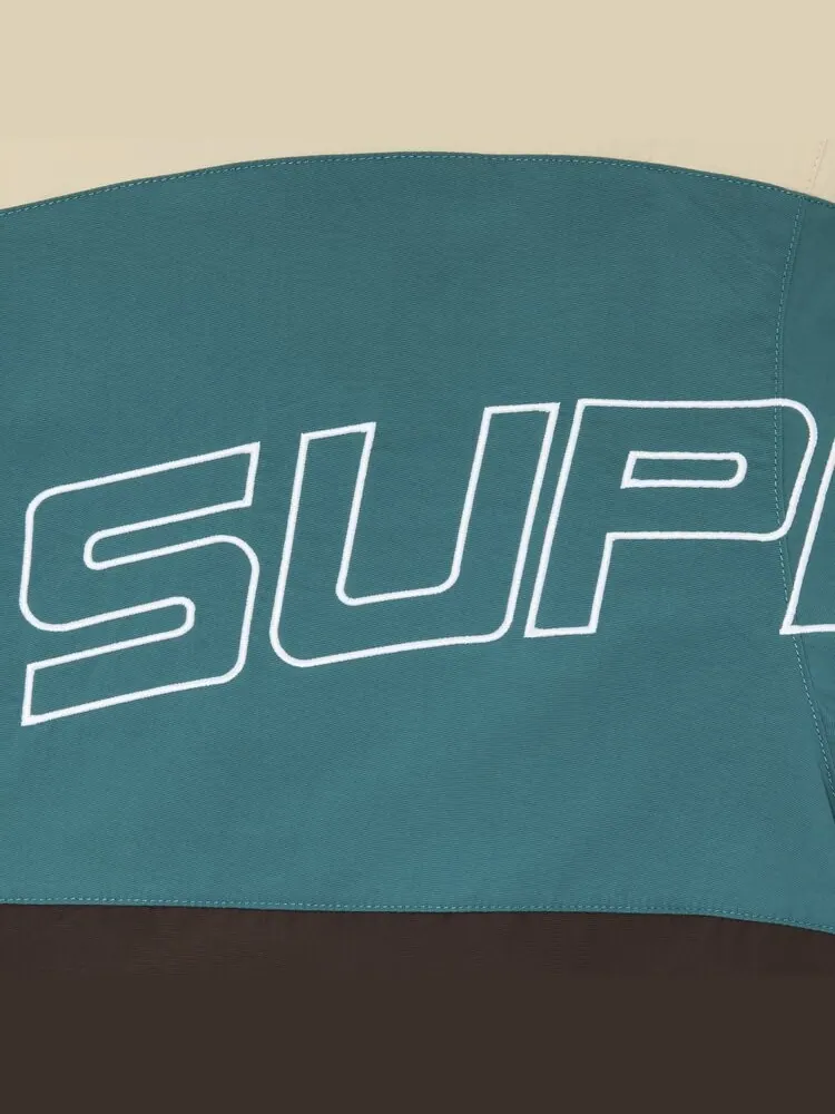 Куртка Supreme Curve Track Jacket — изображение 3 из 3, коричневый