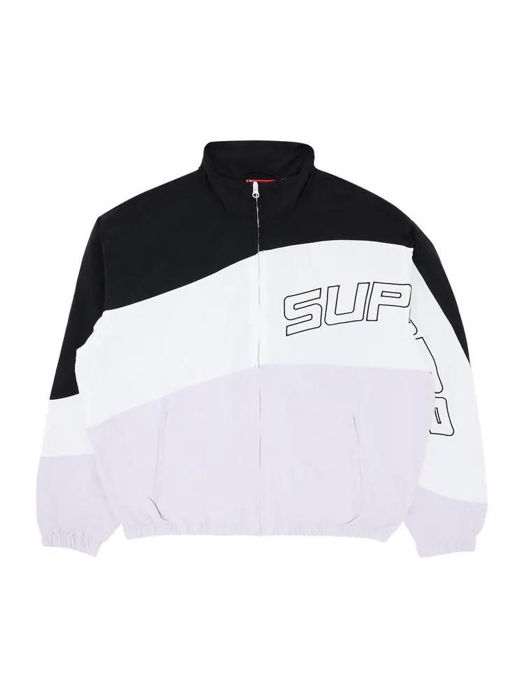 Куртка Supreme Curve Track Jacket — изображение 1 из 3, фиолетовый