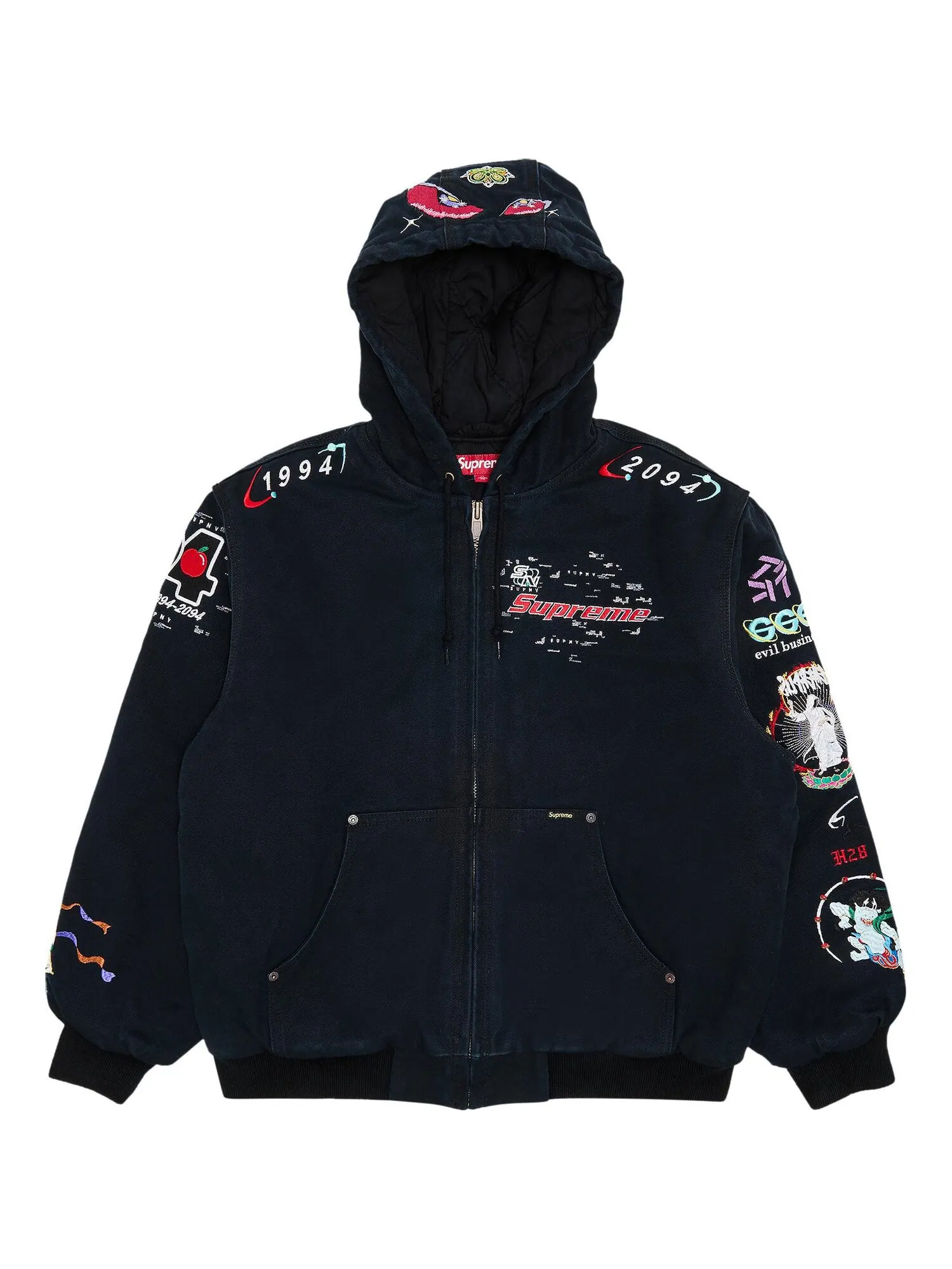 Куртка Supreme AOI Hooded Work — изображение 1 из 3, черный