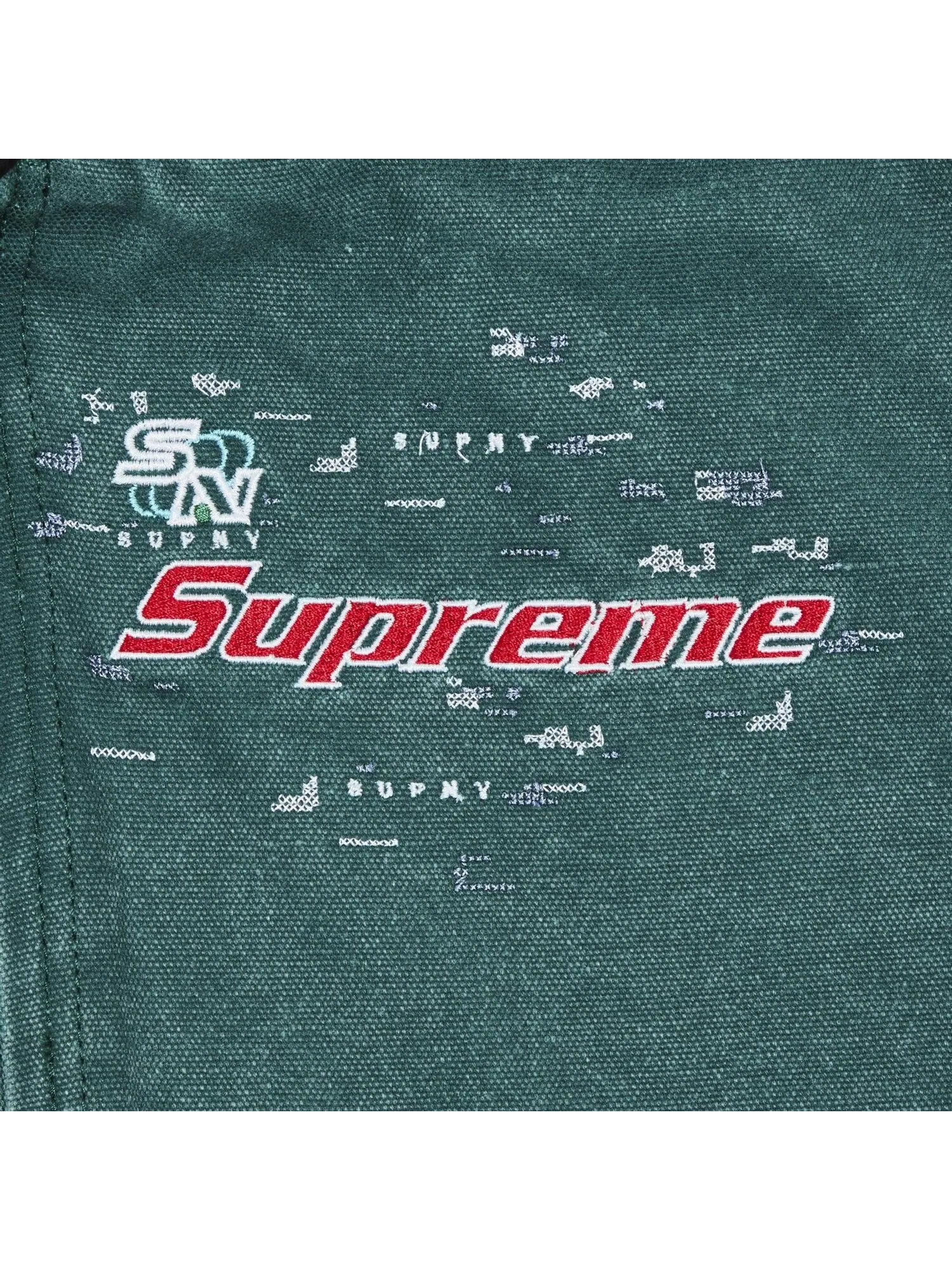 Куртка Supreme AOI Hooded Work — изображение 3 из 3, бирюзовый