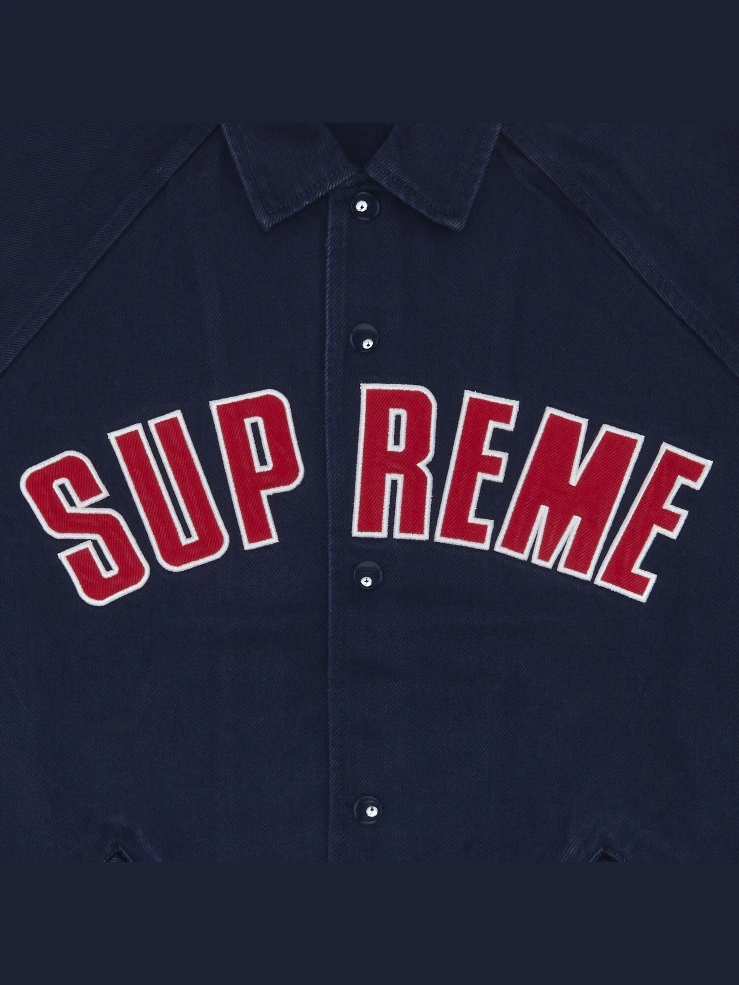 Куртка Supreme Arc Denim Coaches — изображение 3 из 3, синий