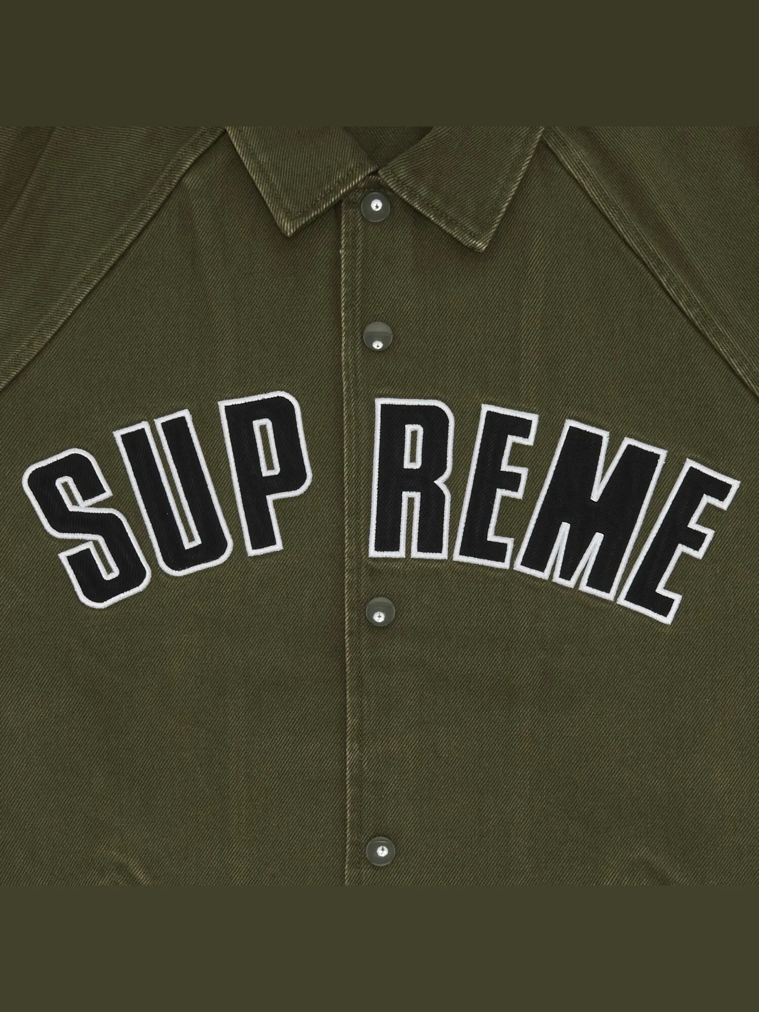 Куртка Supreme Arc Denim Coaches — изображение 3 из 3, зеленый