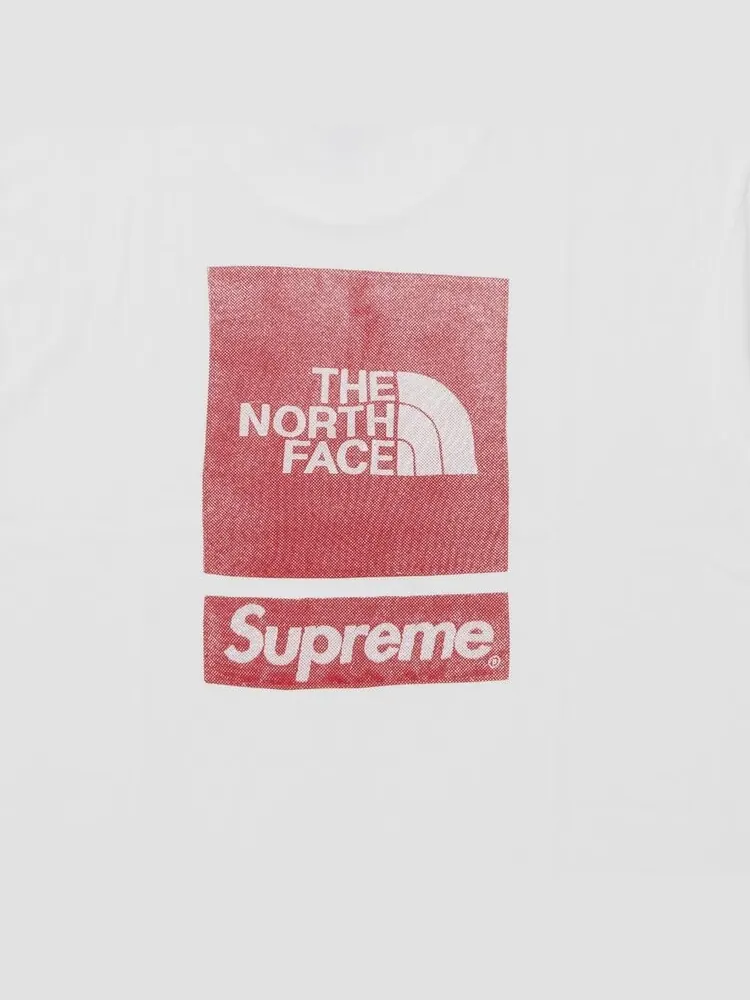 Топ Supreme x The North Face Short-Sleeve Top — изображение 3 из 3, белый