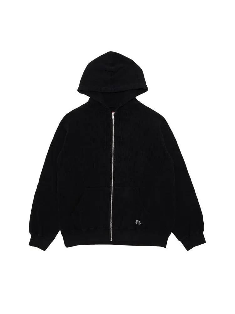 Толстовка Supreme Hooded Zip Up Thermal — изображение 1 из 3, черный