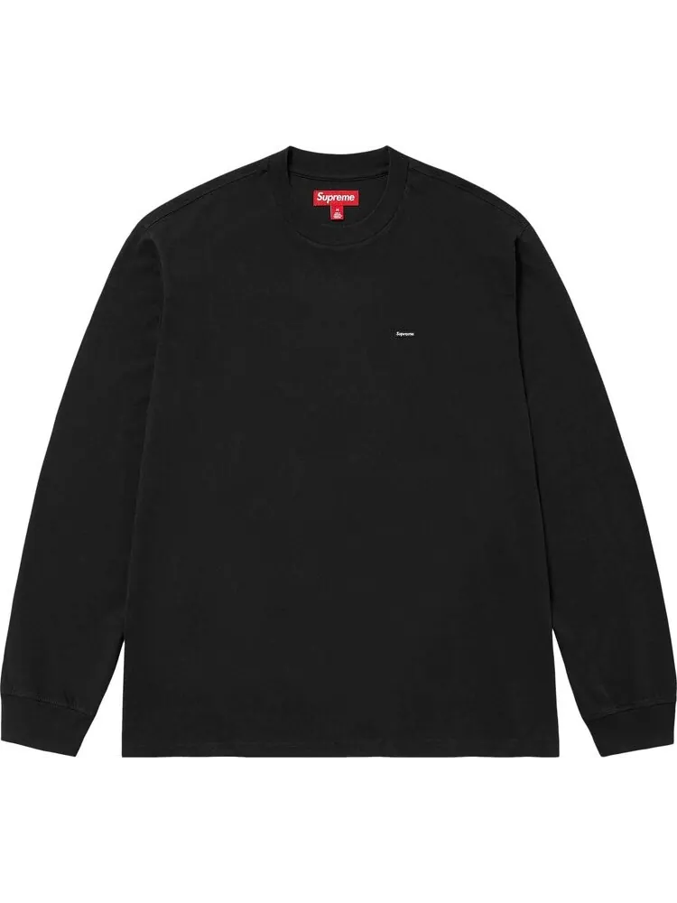 Лонгслив Supreme Small Box 'Black' — изображение 1 из 1, черный