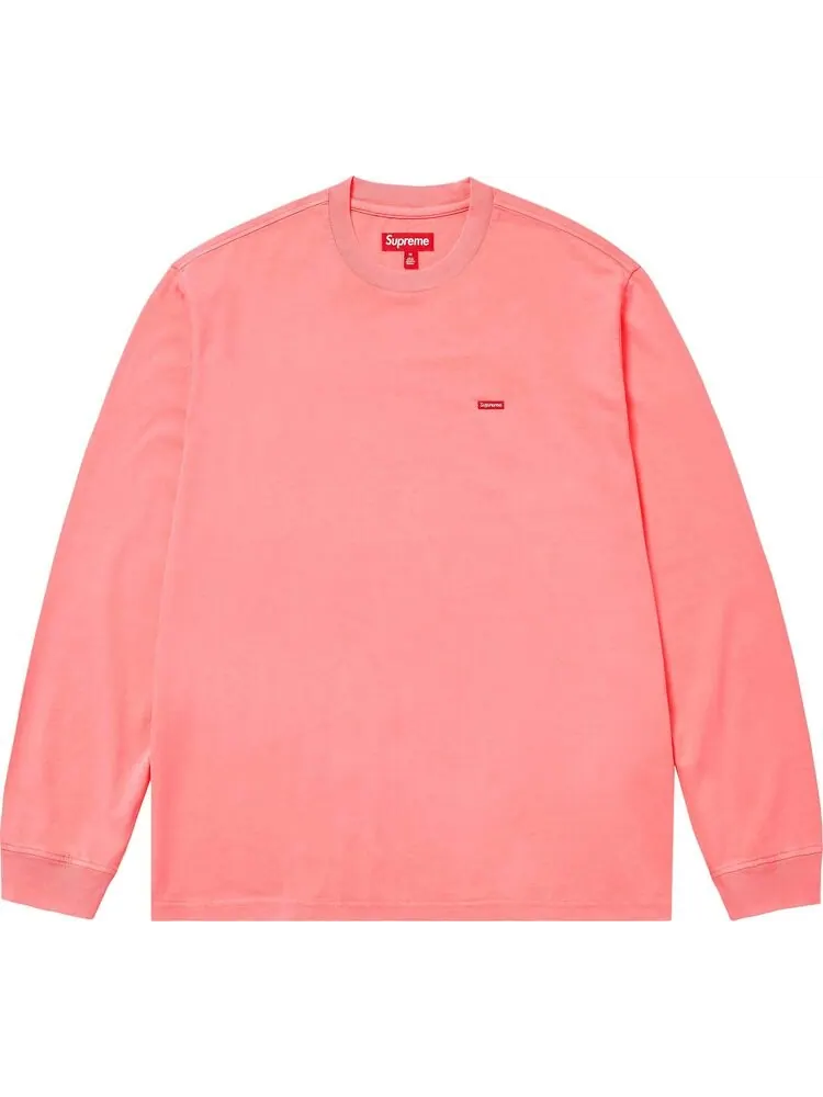 Лонгслив Supreme Small Box 'Bright Orange' — изображение 1 из 1, оранжевый